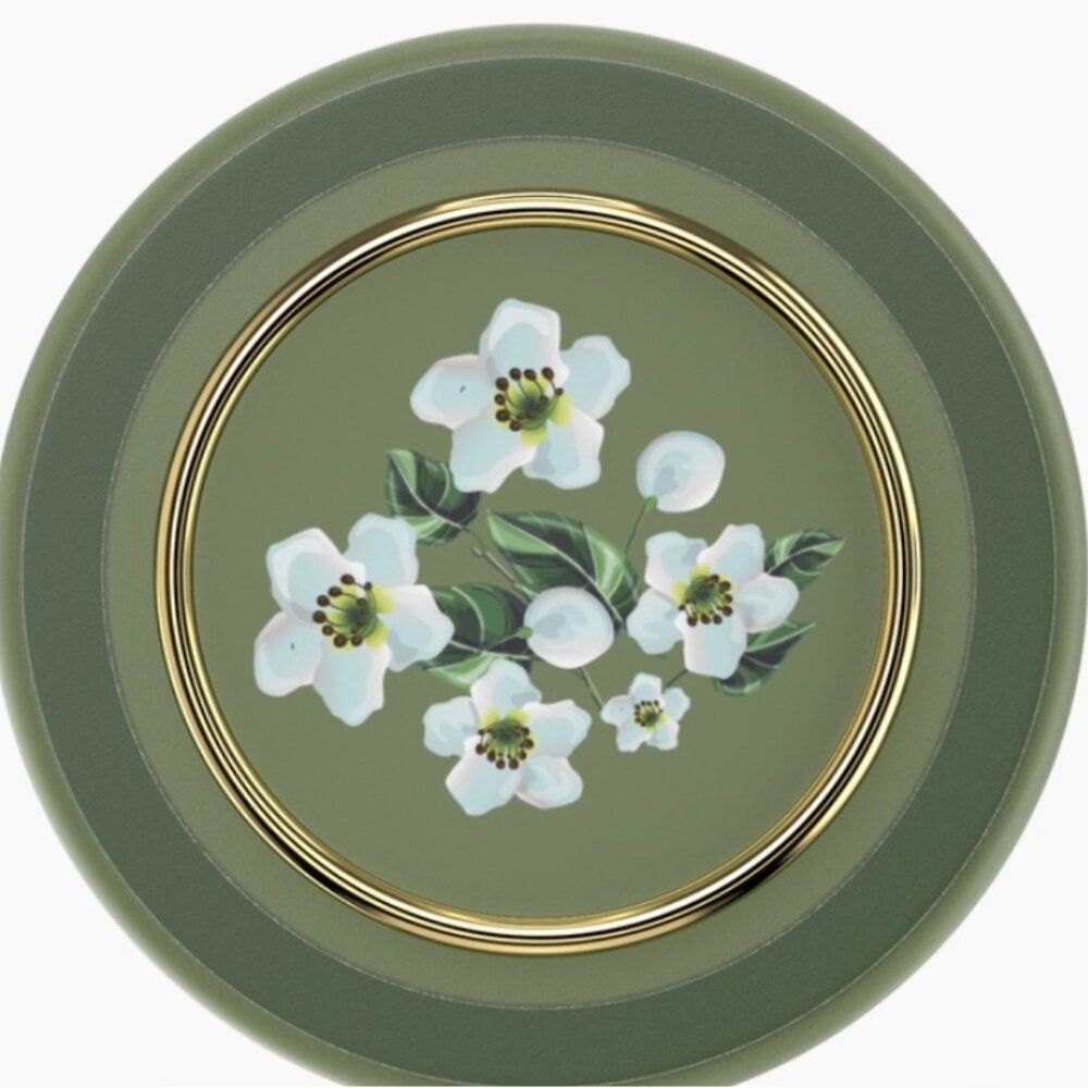 Enamel Floral Relief MagSafe PopGrip